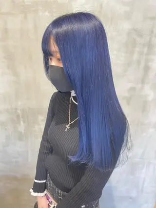 ロング カラー 鈴木 美紅のヘアスタイル