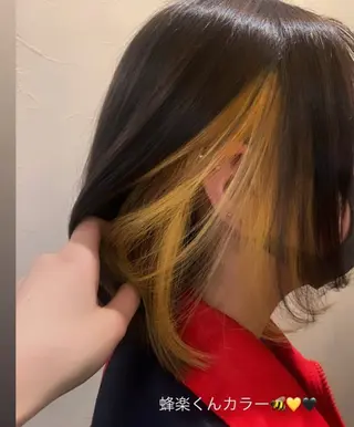 ミディアム カラー Hair+Relax Rhythm所属・吉原 美玖のヘアスタイル