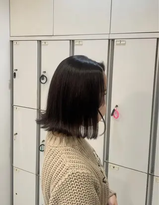 ミディアム nanaka :のヘアスタイル