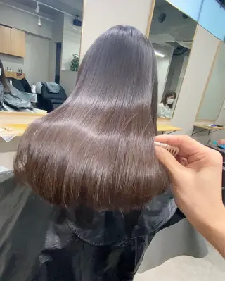 セミロング juhl/髪質改善/ 縮毛矯正/遠藤航平のヘアスタイル