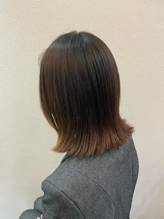 ミディアム ボブ/髪質改善/ soiナカジママドリのヘアスタイル
