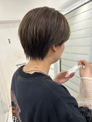 ショート ナンバーナイン所属・佐藤 莉子のヘアスタイル