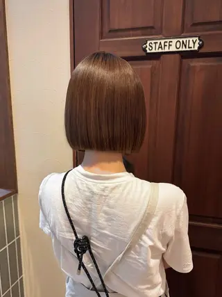 ショート RECHE所属・YUURI カットモデルのヘアスタイル