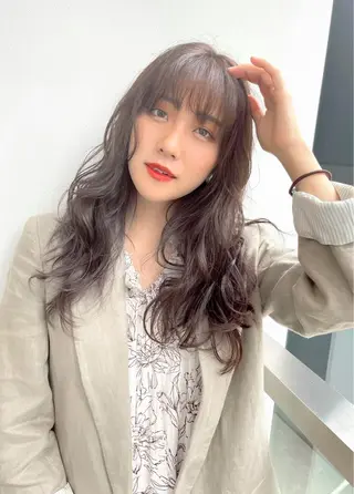 ロング 韓国レイヤー/ 髪質改善🤍芹奈のヘアスタイル