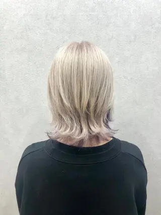 ミディアム カラー 豊中/メンズ特化 岡田 龍之介のヘアスタイル