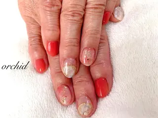 ネイル orchid ♡オーキッドのネイルデザイン