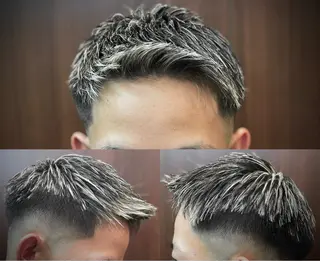 ショート カラー 杉本 和大のヘアスタイル