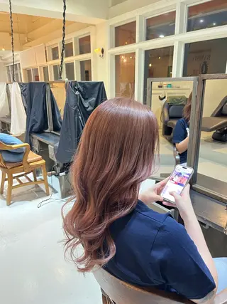 ロング カラー VIM hair 泡瀬店所属・ミサ ミサのヘアスタイル
