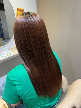ロング カラー 坂野 美葵のヘアスタイル