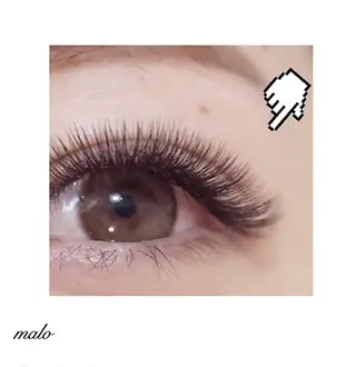 マツエク・マツパ まつえく屋さん 【M A L O】のマツエク・マツパデザイン