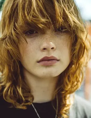 ミディアム カットモデル/表参道 シオンのヘアスタイル