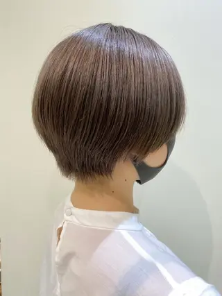 ショート カラー ダブルカラー ブリーチ/kaitoのヘアスタイル