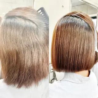 ショート ショートボブ縮毛矯正 髪質改善のプロ山道潤のヘアスタイル