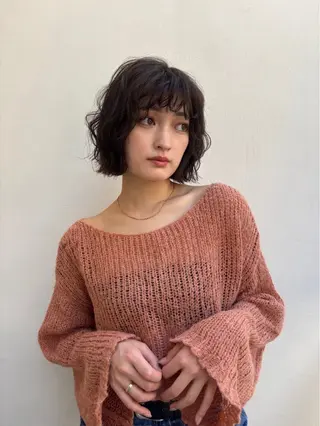 ミディアム 透明感カラー💙 髪質改善✨タイガ✨のヘアスタイル