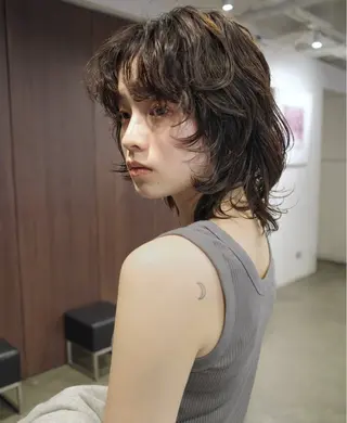 ミディアム 石倉 龍馬のヘアスタイル
