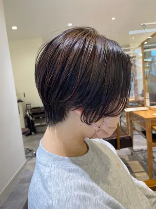 ショート カラー BLENDby happiness所属・KAORU/絹髪 /髪質改善/奈良のヘアスタイル