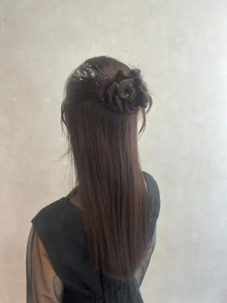 ロング enn 髪質改善🩷 曽根依咲のヘアスタイル