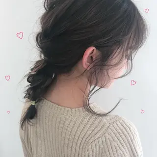セミロング GLROW haruhiのヘアスタイル