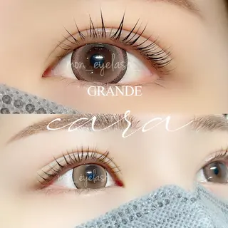 マツエク・マツパ アイブロウ GRANDEcara 栄　Miki🍀のマツエク・マツパデザイン