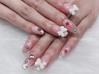 ロング Diamond 🚢のネイルデザイン