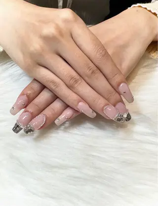 ネイル 韓国ネイル/長さだし  rinory 仙台西口2号店所属・白鳥 結愛のネイルデザイン