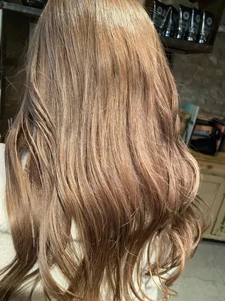 ロング カラー お任せヘア☘️☘️ 及川渚のヘアスタイル