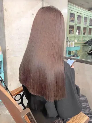 ロング カラー Siesta所属・📣髪質改善縮毛矯正 特化美容師｜庭田📣のヘアスタイル