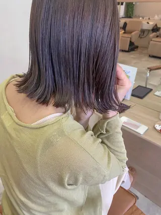 ミディアム Hair lol nico La所属・ヘアーロウル ニコラのヘアスタイル
