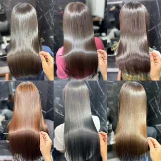 ロング JIN|乾かしただけ 美髪矯正本格髪質改善のヘアスタイル