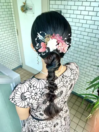 ヘアアレンジ 大人可愛いヘアメイク 💋🧚‍♀️しずかのヘアスタイル