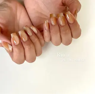 セミロング Riu*n -private-のネイルデザイン
