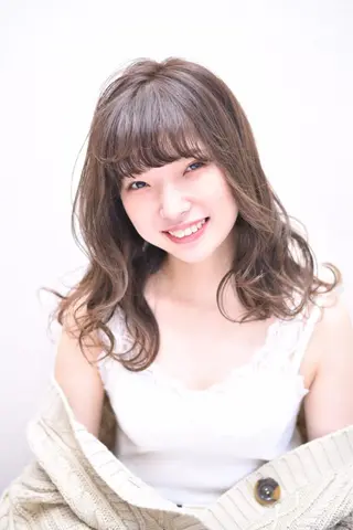 ロング カラー テラモト カズヨシのヘアスタイル