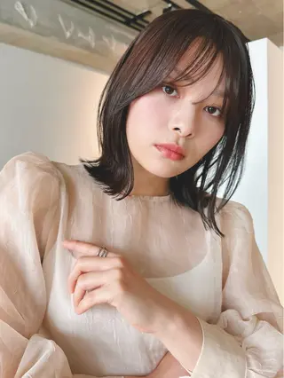 ショート カラー パーマ 🫧小顔×似合わせ× 透明感カラー🫧のヘアスタイル