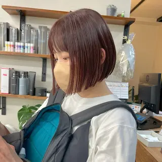 ショート カラー 初めてのショート お任せください✂️のヘアスタイル