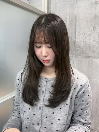 ロング ayano /レイヤー/艶カラーのヘアスタイル