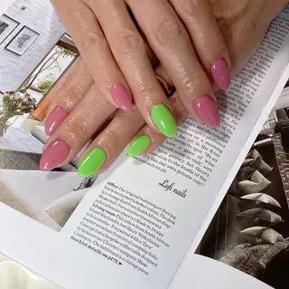 セミロング ネイル Lofi nails ゆきこのネイルデザイン