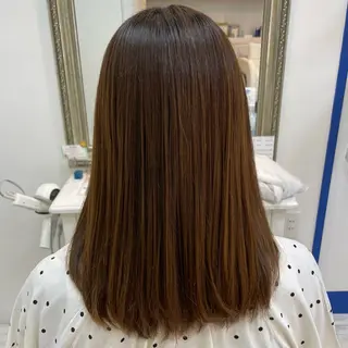 セミロング ヘアアレンジ 町田 あみのヘアスタイル