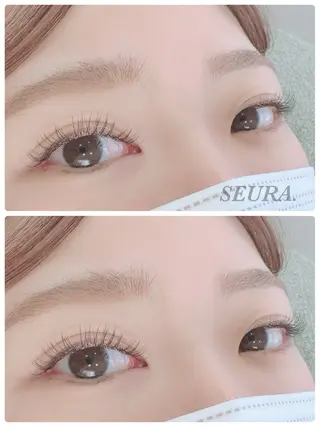 マツエク・マツパ SEURA. saya /JR尼崎のマツエク・マツパデザイン