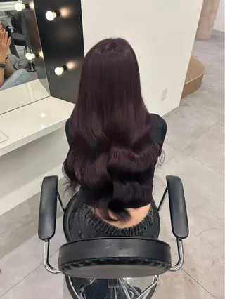 ロング カラー kanon♡ 暖色カラー‎🤍のヘアスタイル