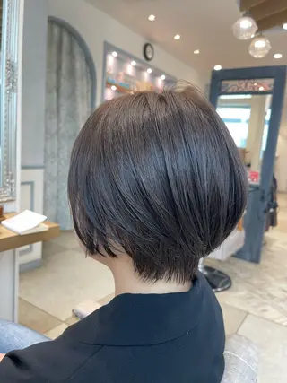 ショート ショート/ボブ アンドウ☺︎のヘアスタイル