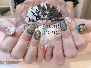 ネイル 長さだし専門店 M2　rikaのネイルデザイン