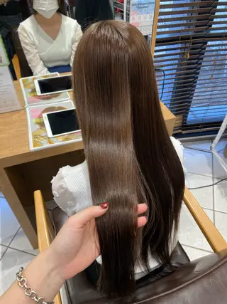 ロング 松尾 美南海のヘアスタイル