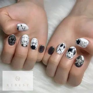 ネイル nailist 羽藍のネイルデザイン