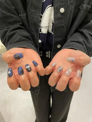 ネイル 束感まつ毛/ネイル/ LED♥KIRARAのマツエク・マツパデザイン