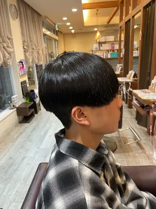 メンズ 仙台/メンズ/ フェザー/リョウのヘアスタイル