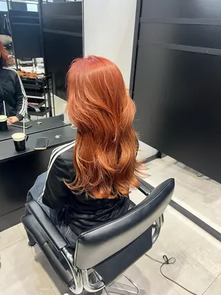 ロング カラー kimika🥑 メンズ/髪質改善のヘアスタイル