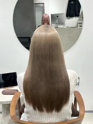 ロング 原口 桃歌のヘアスタイル