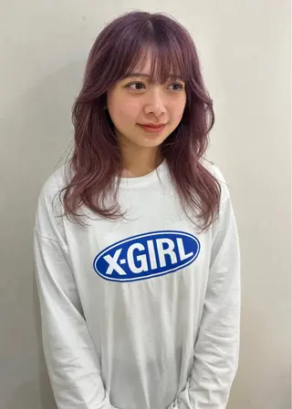 カラー Lond  Emi 艶髪モテヘアのヘアスタイル