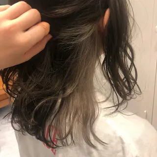ミディアム カラー Zina 梅田店 レイヤー/Miyuのヘアスタイル