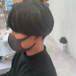 ショート 髪質改善× ハイライト溝江のヘアスタイル